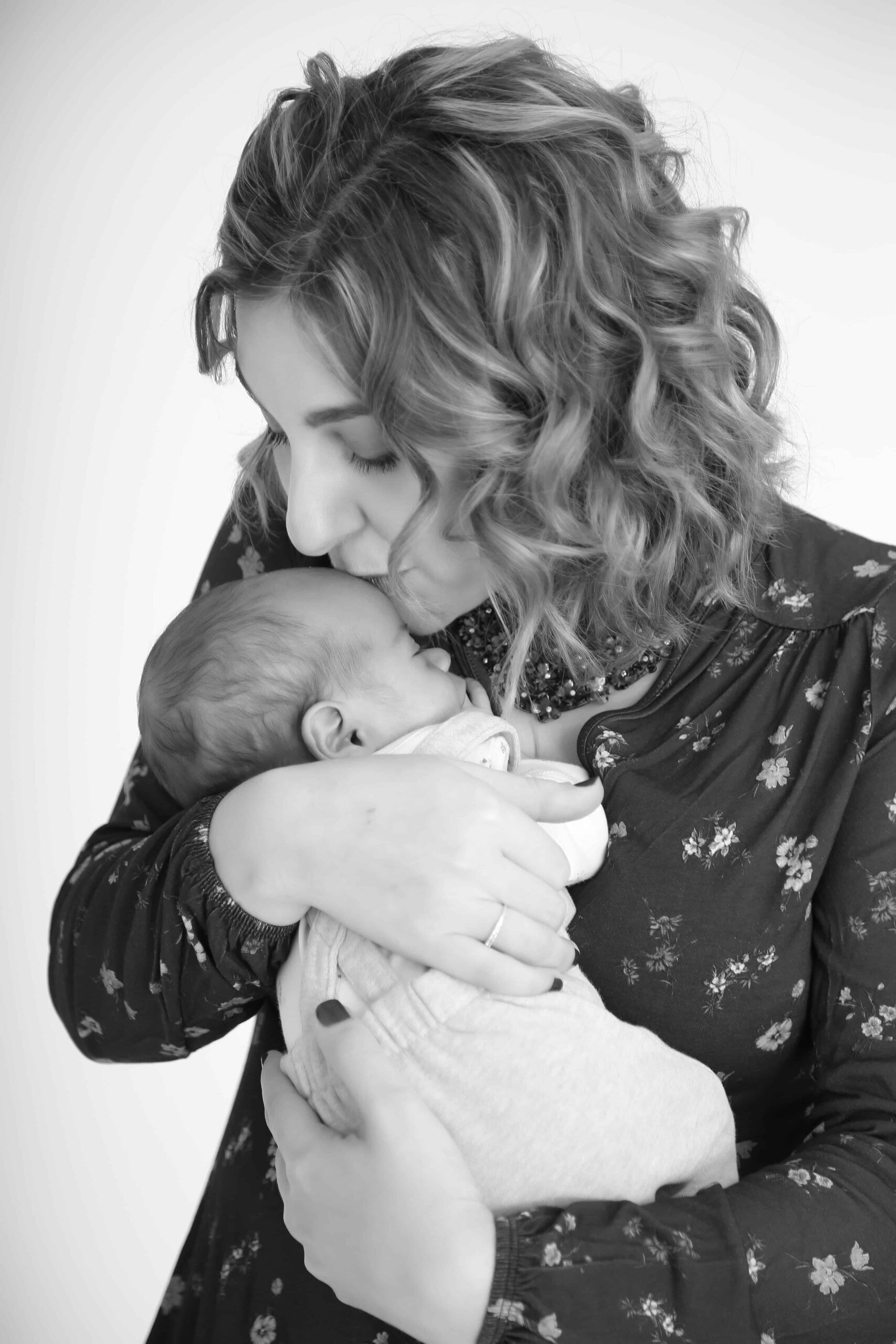 Nadia Wilson and new daughter Sofia-Ros